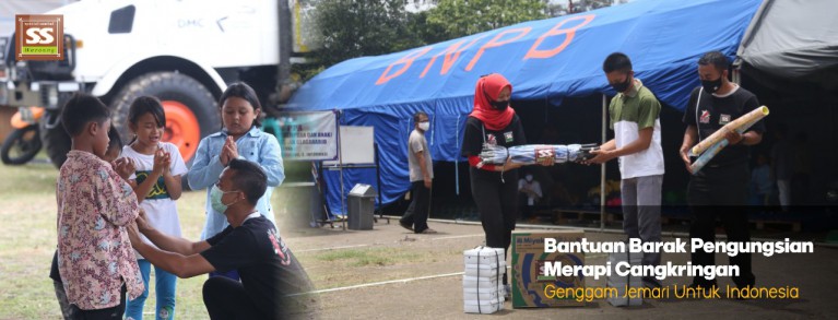 Bantuan untuk Saudara di Barak Pengungsian Merapi